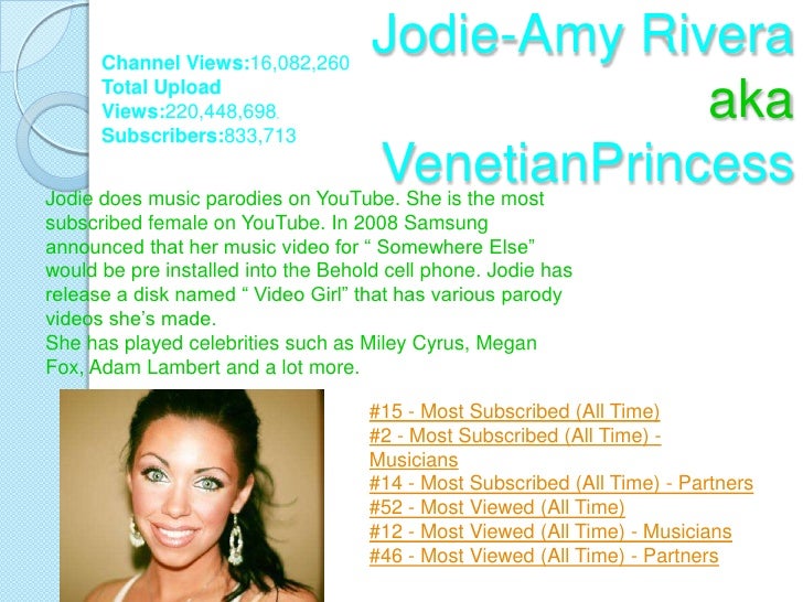 Venetian princess youtube