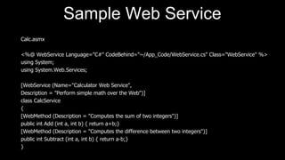 Webmethods Code Sample GTR-Python-Using Web Services notesgtr.ppt