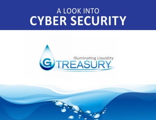 A Look into Cyber Security | 1© G Treasury SS, LLC 2008 -2017
A LOOK INTO
CYBER SECURITY
 
