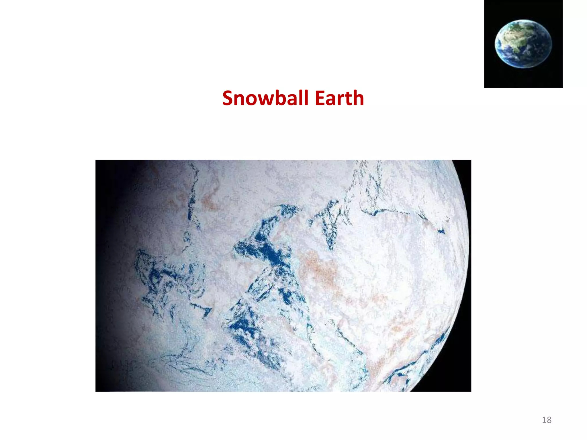 Snowball Earth
18
 