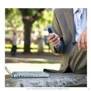 Call us at 1 800 IBM 7080 (MentIon prIorIty Code 609CG83W) or vIsIt: IBM.coM/servICes/CataloG   47
 