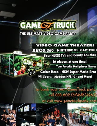 GameTruckParty The Ultimate Party and Entertainment Experience