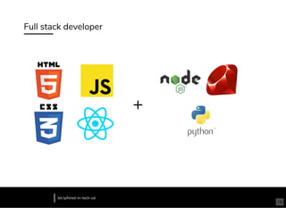 Full stack developer
bit.ly/hired-in-tech-sd
+
18
 
