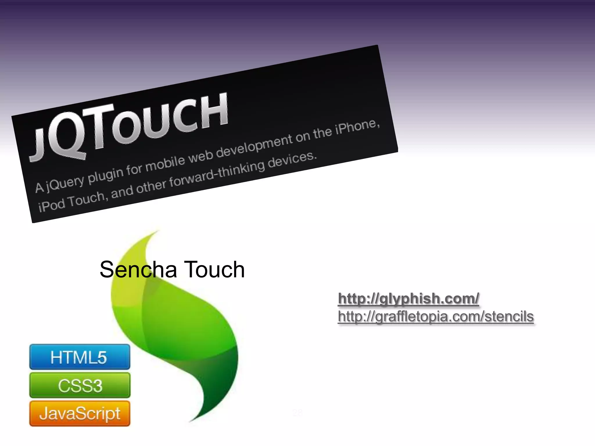 Firebug for Mobile?Settings > Safari > Developer > Debug Console17Android Debug Bridge (ADB)