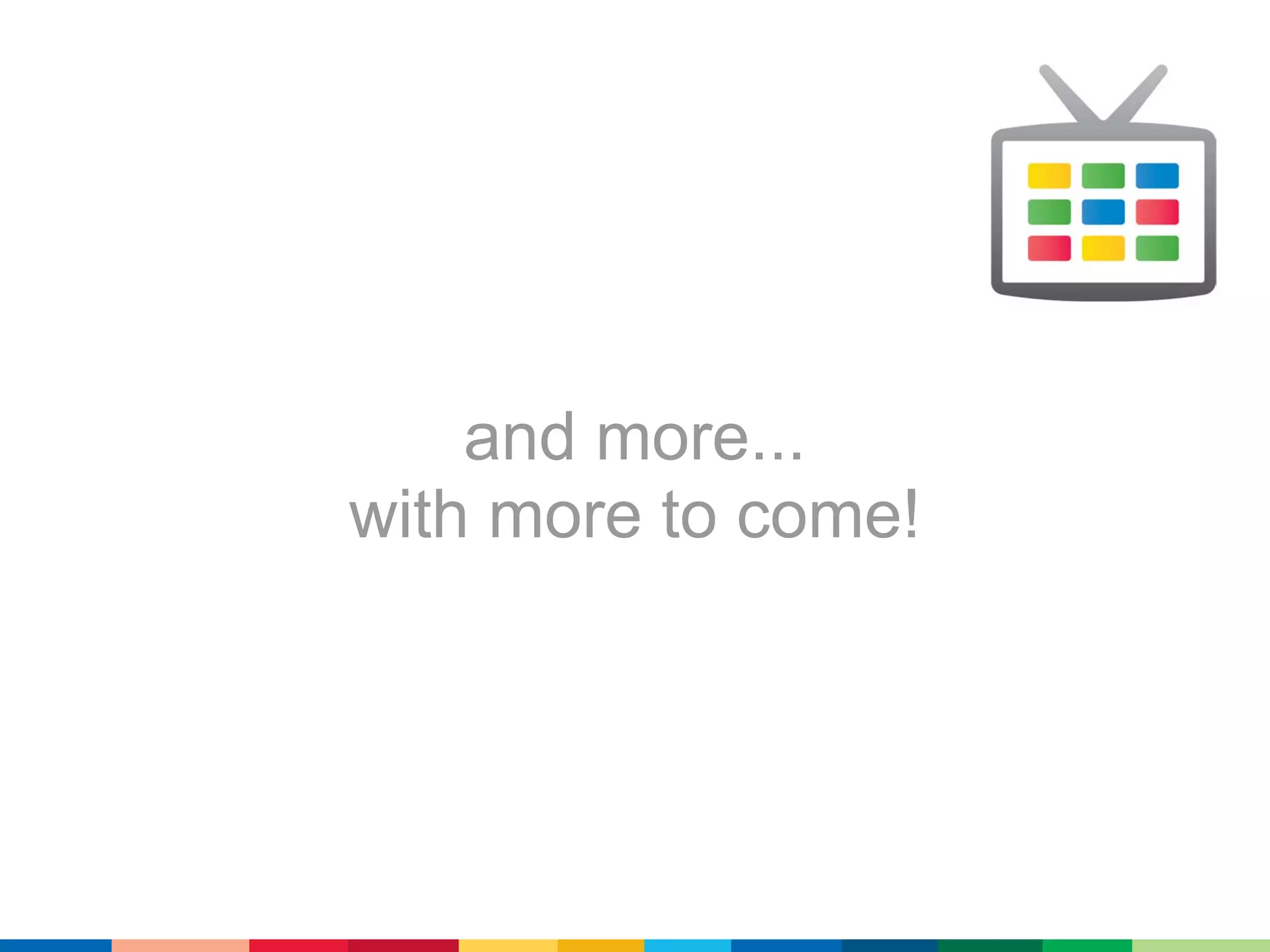 and more...
with more to come!
 