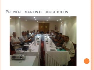 PREMIÈRE RÉUNION DE CONSTITUTION
 