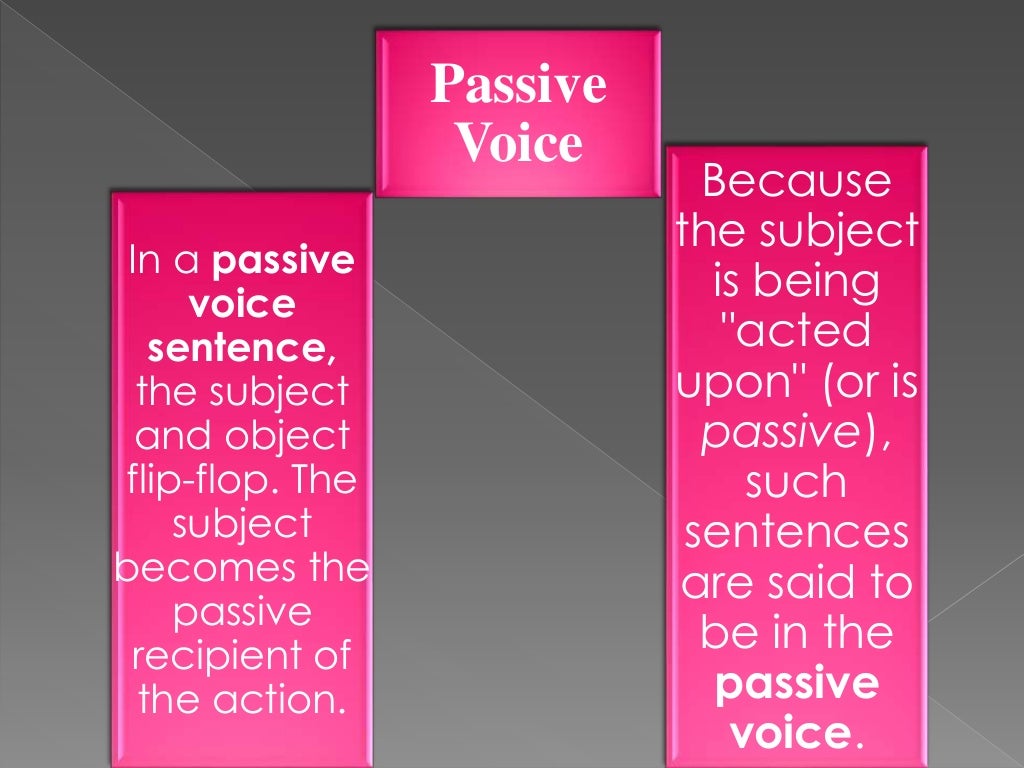 The Structure of Passive Voice