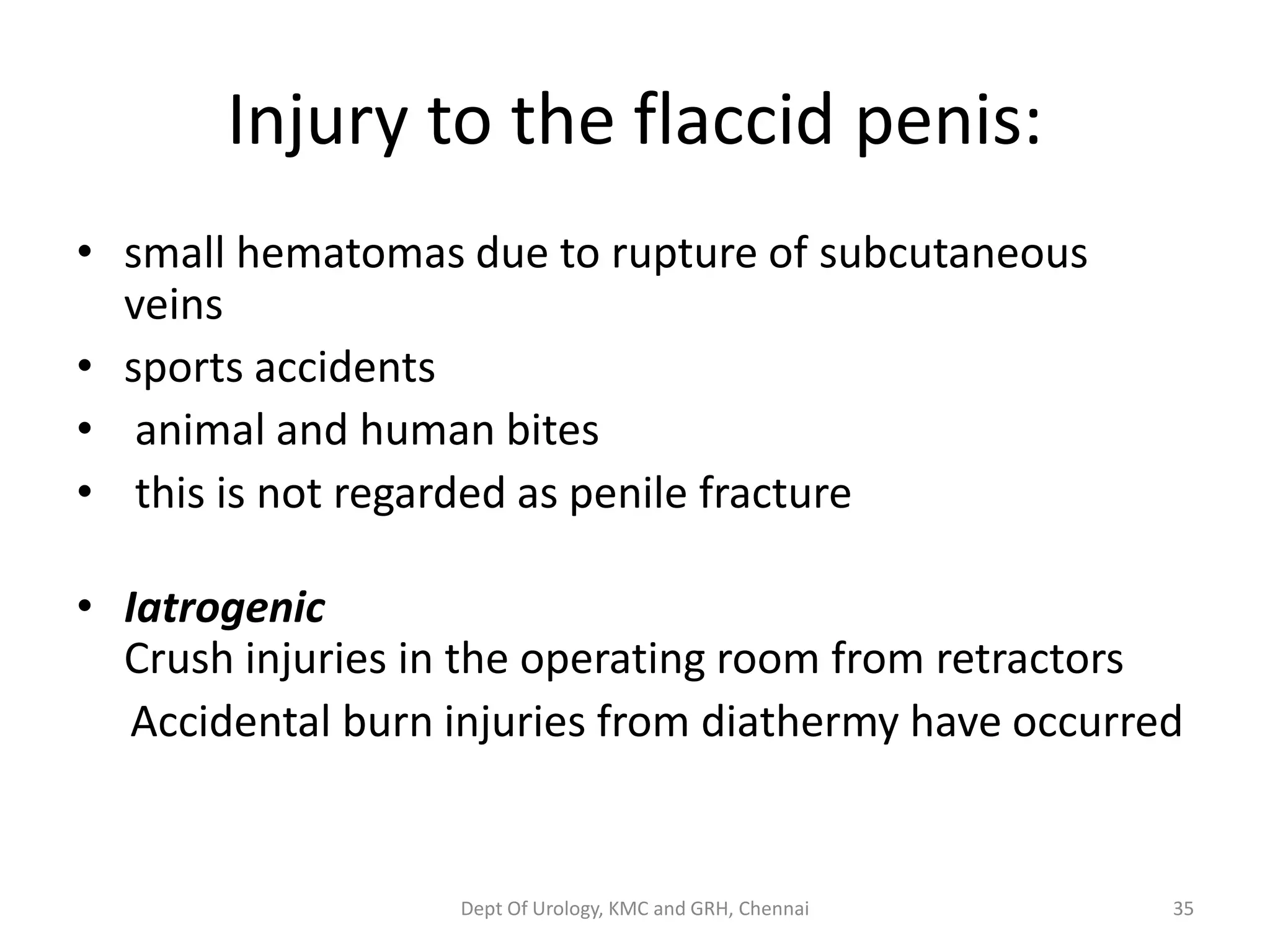 Gu trauma- external genitalia | PDF