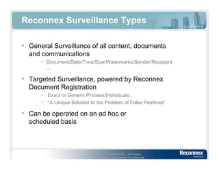 Gigamon U - You Will See, Content Monitoring, Alerting, and Forensic Analysis