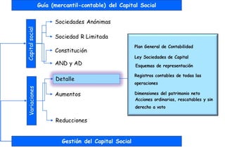 Guía (mercantil-contable) del Capital Social.