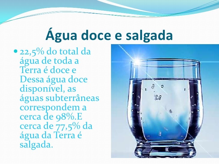 Água O combustível da Vida