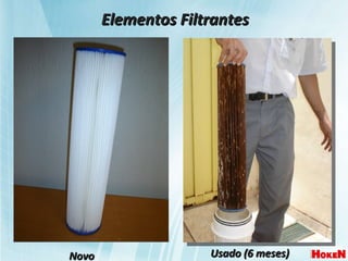 Elementos Filtrantes Novo Usado (6 meses) 