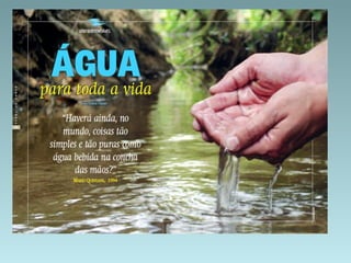 Importância da água doce