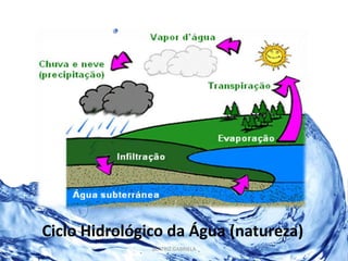 Ciclo Hidrológico da Água (natureza) 
BEATRIZ GABRIELA 
 