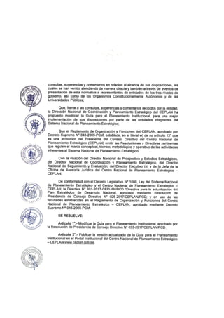 GUÍA PARA EL PLANEAMIENTO INSTITUCIONAL
10
 