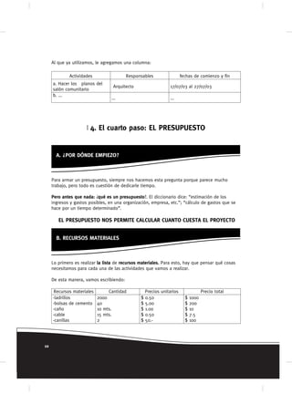 Guía para la Formulación de Proyectos Comunitarios | PDF