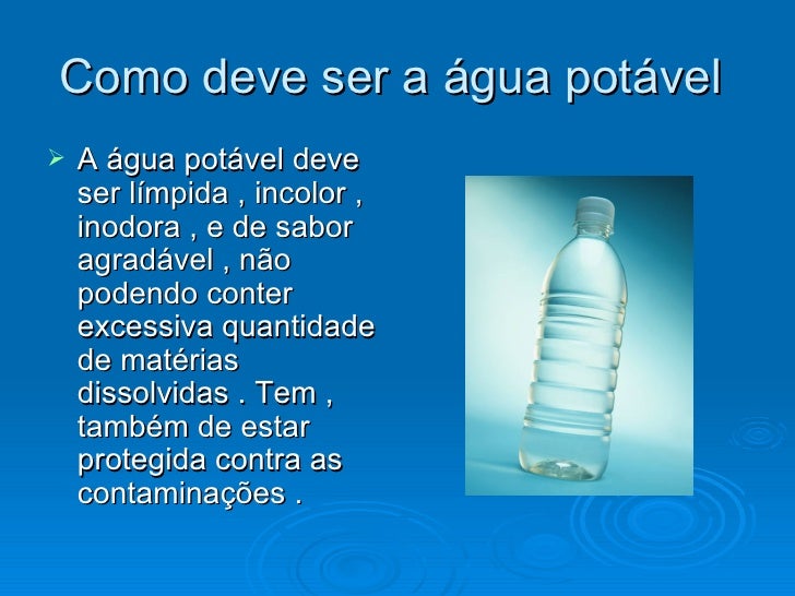 Água Potável