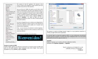 Nos aparece la lista de Logotipos. No obstante, como
vamos a probar varios logotipos resulta molesto tener que
acceder de esta forma a este submenú.
Hay una forma en GIMP de mostrar uno de ellos como
ventana independiente. Para ello lo que debemos hacer es
hacer clic con el botón derecho sobre la zona de la imagen
(si estamos trabajando en ventana única) o sobre ventana
imagen (si tenemos ventanas independientes), con lo que
nos aparecen los mismos menús. Elegimos Archivo >>
Crear >> Logotipos. Y en lugar de elegir uno de los
logotipos procedemos a hacer clic sobre la línea punteada
de la parte superior.
Con esto conseguimos que la ventana sea independiente,
hecho que resulta útil si vamos a hacer un uso intensivo de
uno de los submenús (como puede ser en nuestro caso
probar diversos logotipos).
Pues... una vez tenemos en pantalla la ventana Logotipos,
vamos a elegir cualquiera de ellos y aceptar los valores que
vienen por defecto.
El siguiente es un ejemplo con el estilo Neón:
Guardar un archivo en GIMP
Guardar imagen significa que deseamos almacenarla en formato propio de GIMP (xcf)
para, en una sesión posterior, seguir trabajando sobre dicha imagen. Para hacerlo
desplegamos el menú Archivo y elegimos Guardar.
Nos aparece el cuadro de diálogo Guardar imagen en el que podemos especificar el
nombre y el lugar donde vamos a guardarlo.
La extensión xcf es la propia del programa GIMP. Es la que utilizaremos normalmente
cuando queramos recuperar un archivo para seguir trabajando sobre él, ya que guarda
información acerca de las capas, las rutas, etc.
Actividad:
Elabora un logotipo con tu nombre utilizando 5 diferentes modelos.
Guárdalos como logotipo1, logotipo2, ... , logotipo5.
"Me lo contaron y lo olvidé; lo vi y lo
entendí; lo hice y lo aprendí" -
Confucio
 
