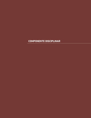 COMPONENTE DISCIPLINAR
 