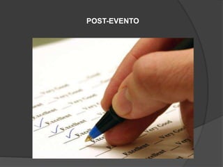 POST-EVENTO
 