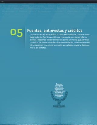 05   Fuentes, entrevistas y créditos
                                        -­‐



                                       -­‐
      mar  a  los  lectores.
 