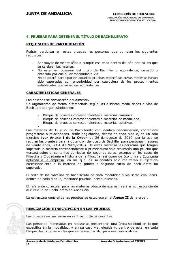 Examenes De La Prueba Libre De La Eso Andalucia Leer un Libro
