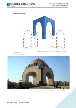 Escuela Profesional de Ingeniería Civil
Carrera Profesional de IngenieríaCivil
Figura N°18
Esquematización de la sustracción
Fuente: https://docplayer.es/20516377-D-1-forma-y-espacio-ar-00198.html
Figura N°19
Esquematización de la sustracción
Fuente: https://docplayer.es/20516377-D-1-forma-y-espacio-ar-00198.html
SEMANA N° 04 – ARQUITECTURA 12
 