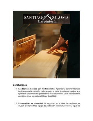 Santiago Coloma Romero: Guía Completa de Carpintería para Principiantes