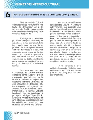 Guía Cultural Arrecife 