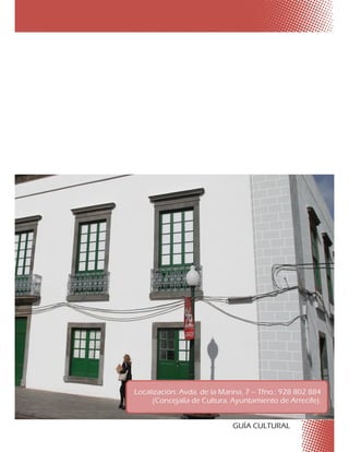 Guía Cultural Arrecife 