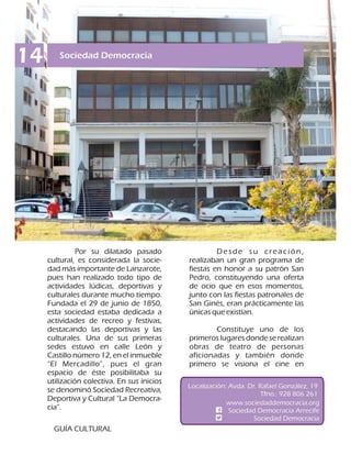 Guía Cultural Arrecife 