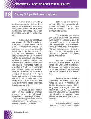 Guía Cultural Arrecife 