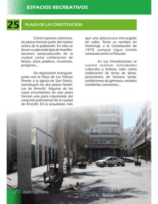 Guía Cultural Arrecife 