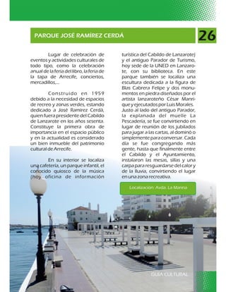 Guía Cultural Arrecife 