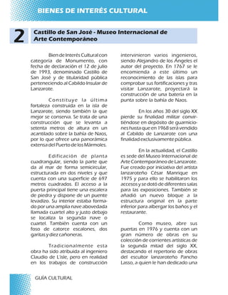 Guía Cultural Arrecife 