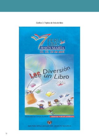 Gráfico 3: Tríptico de feria de libro




72
 