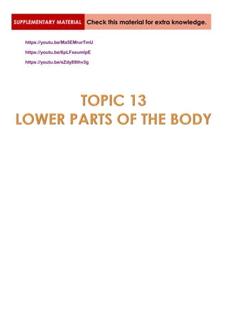 SUPPLEMENTARY MATERIAL Check this material for extra knowledge.
https://youtu.be/Ma5EMrurTmU
https://youtu.be/6pLFxeumlpE
https://youtu.be/sZdy89thv3g
 