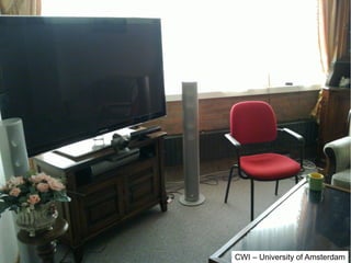 CWI – University of Amsterdam

 