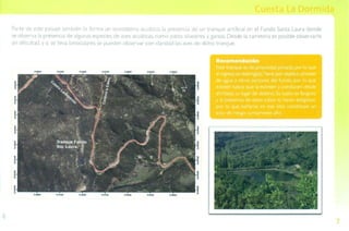 Guía de campo Cuesta La Dormida