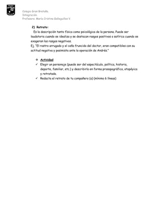 Guía de el discurso expositivo . 2° Medio