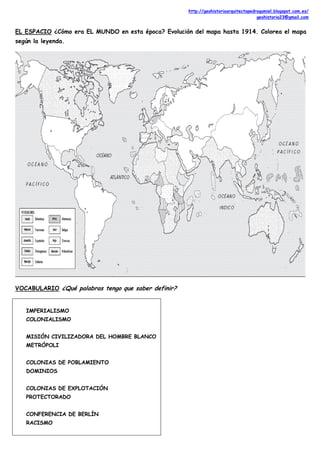http://geohistoriaarquitectopedrogumiel.blogspot.com.es/
geohistoria23@gmail.com
EL ESPACIO ¿Cómo era EL MUNDO en esta épo...