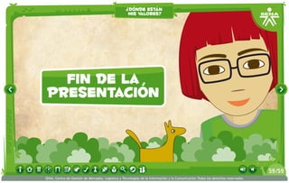 fin de la
presentación
¿dónde están
mis valores?
/5959
SENA, Centro de Gestión de Mercados, Logística y Tecnologías de la Información y la Comunicación.Todos los derechos reservados
 