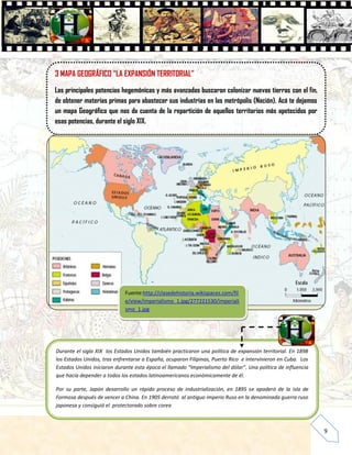Guía del alumno n° 1 colonialismo e imperialismo del siglo xix | PDF