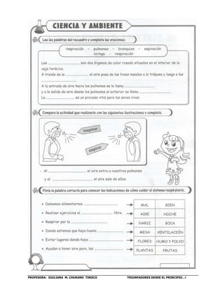 PROFESORA: GIULIANA M. CHURANO TINOCO TRIUNFADORES DESDE EL PRINCIPIO…!
 