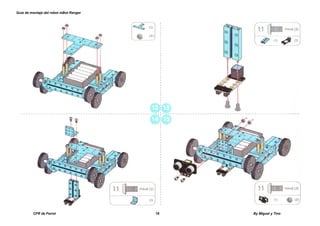 Guía de montaje del robot mbot ranger en castellano | PDF