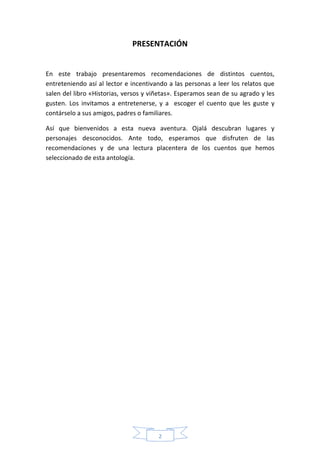 Guía de recomendaciones literarias | PDF