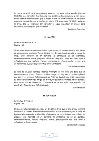 Guía de recomendaciones literarias | PDF