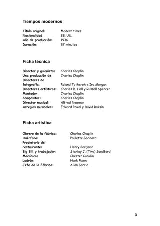 Tiempos modernos

Título original:         Modern times
Nacionalidad:            EE. UU.
Año de producción:       1936
Dur...