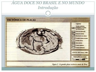 ÁGUA DOCE NO BRASIL E NO MUNDO
Introdução
 