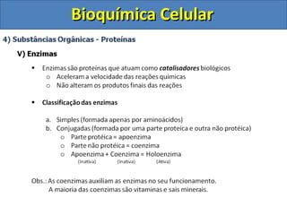 Bioquímica Celular
 